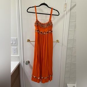 Language LA Orange Dress
